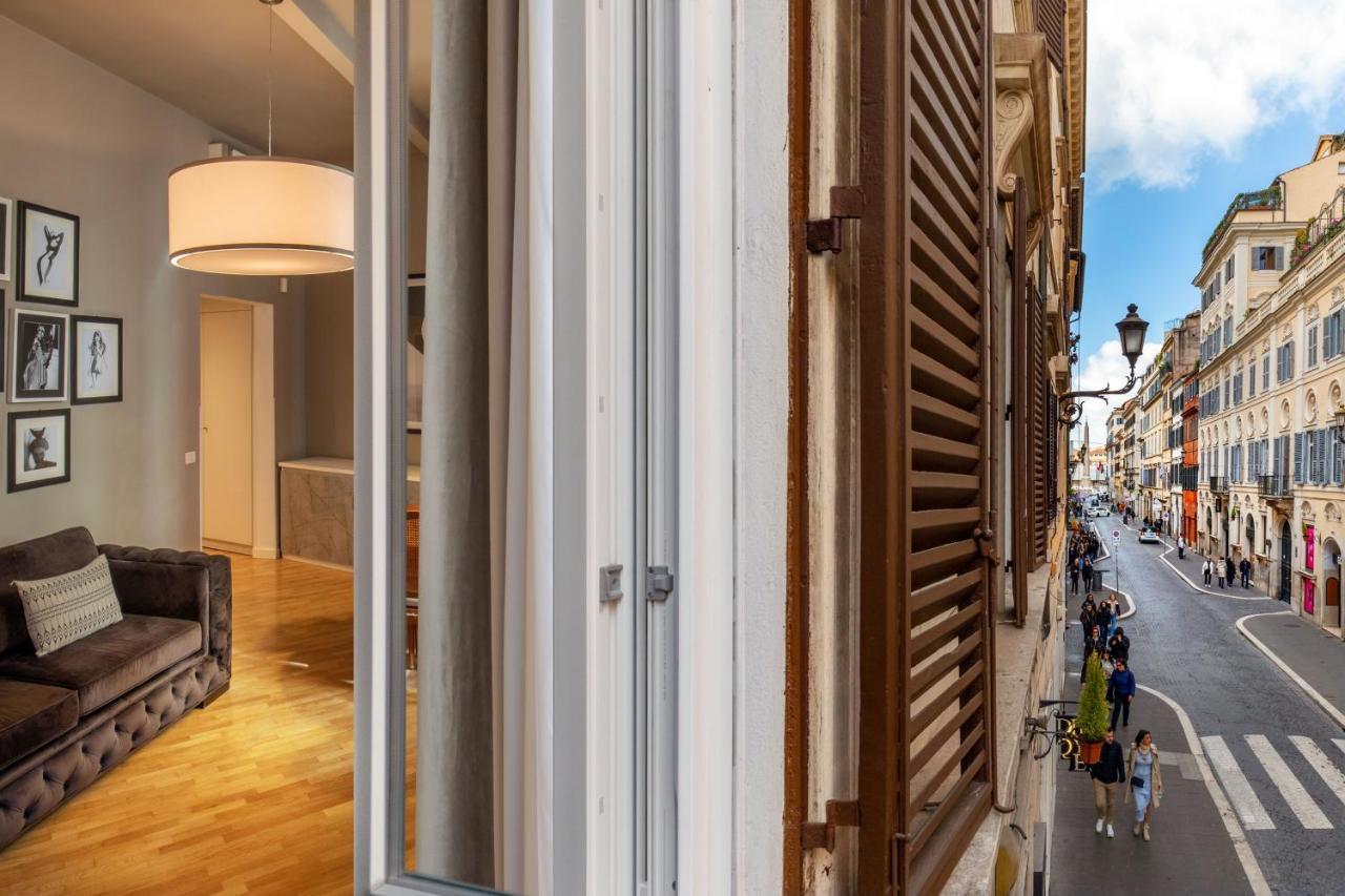 Piazza Di Spagna Moda Luxury Apartment 로마 외부 사진